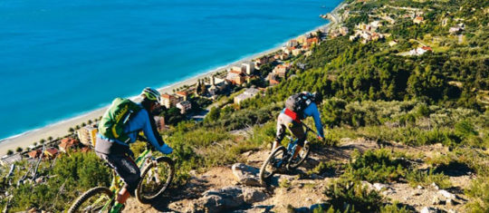 VTT en Ligure